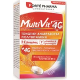 Forte Pharma MultiVit 4G Multivitamine voor Energie & Versterking Immuunsysteem 30 tabs eff
