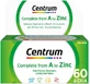 Centrum Complete From A To Zinc Multivitamin With Vitamins and Minerals for Energy & Immune System Strengthening 60 Tablets