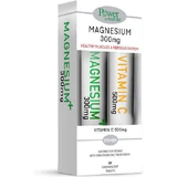 Power Health Magnesium 300mg and Vitamin C 500mg with Stevia 300mg Effervescent Tablets Lemon