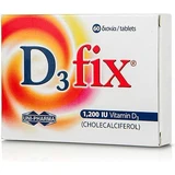 UNI-PHARMA D3 Fix Vitamin for Immune System Strengthening & Egg Health 1200iu 60 Comprimidos