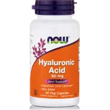 Now Foods Hyaluronic Acid 50mg with Msm 50mg Joint & Bone Health Supplement 60 veget capsules