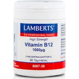 Lamberts Vitamina B12 Vitamina para la Salud del Sistema Nervioso 1000mcg 30 Comprimidos