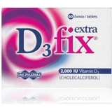 UNI-PHARMA D3 Fix Extra Vitamin for Immune System Strengthening & Egg Health 2000iu 60 Comprimés