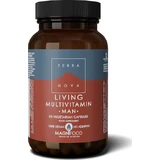 TerraNova Living Multivitamine Man Multivitamine voor energie, versterking immuunsysteem & haar 50 plantaardige capsules