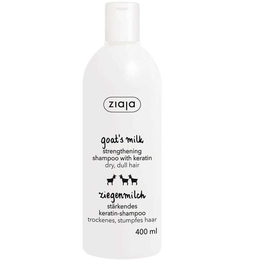 Shampoo mit Ziegenmilchprotein, 400 ml, Ziaja