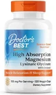 Doctor's Best Reduced Absorption Magnesium 105mg 120 Capsules Glycinate