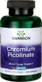 Swanson Chroom Picolinaat 200mg 200 capsules