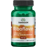 Swanson Riboflavin Vitamin für die Gesundheit des Nervensystems 100mg 100 Kapseln