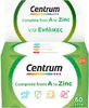Centrum Complete A-Zinc Multivitamin for Energy & Skin Multivitamin 60 Comprimidos