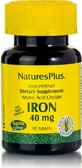 Nature's Plus Iron 40mg 90 tablets