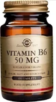 Solgar Vitamine B6 voor de gezondheid van het zenuwstelsel 50mg 100 tabletten