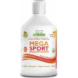 Swedish Nutra Mega Sport Multivitamin Multivitamin Multivitamin for Energy, Immune & Nervous System Strengthening Orange 500ml