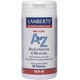 Lamberts A bis Z Multivitamine Multivitamin für Energie, Stärkung des Immunsystems & Gesundheit der Eier Multivitamine und Mineralien 60 Tabletten