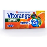 UNI-PHARMA Vitorange Immuno Vitamin C + Zn Multivitamin for Energy & Immune System Strengthening Naranja 30 comprimidos masticables