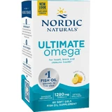 Nordic Naturals Ultimate Omega Fish Oil 1280mg 60 softgels Lemon