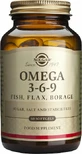Solgar Omega 3 6 9 Fish, Flax, Borage 60 softgels Unflavoured