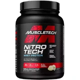 MuscleTech Nitro Tech 100% Whey Gold Wei-eiwit met Creatine Glutenvrij met smaak Vanillecrème 908gr