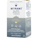 Minami MorEPA Platinum & Vitamin D3 Ulei de pește 60 softgels Unflavoured