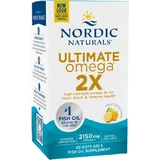 Nordic Naturals Ultimate Omega 2X Cod Liver & Fish Oil 2150mg 60 softgels Lemon