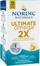 Nordic Naturals Ultimate Omega 2X Cod Liver &amp; Fish Oil 2150mg 60 softgels Lemon