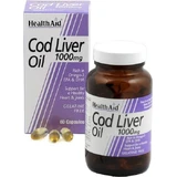 Health Aid Cod Liver Oil Cod Liver Oil Suitable for Children 1000mg 30 softgels Unflavoured