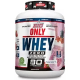 Big Only Whey Whey Protein Zero Molkenprotein mit Erdbeergeschmack 2kg