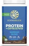 Sunwarrior Protein Plus Greens Organic Sans Gluten ni Lactose avec Arôme Chocolat 750gr
