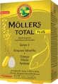 Moller's Total Plus Visolie Omega 3 Vitaminen en Mineralen, Ginseng, Rhodiola en Meidoorn Onversneden
