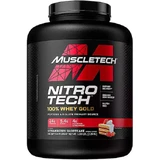 MuscleTech Nitro Tech 100% Whey Gold Whey Protein Gluten Free with Flavour Strawberry Shortcake 2.27kg