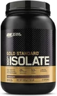 Optimum Nutrition Gold Standard 100% Isolate Proteină Din Zer Fără gluten cu Aromă Ciocolata 930gr
