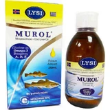 Medichrom Murol Aceite de hígado de bacalao Aceite de hígado de bacalao Apto para niños 250ml Natural - Natural