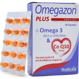 Health Aid Omegazon Plus One A Day Omega 3 & CoQ10 Visolie 30 caps Unflavoured