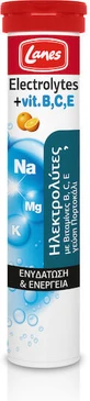 Lanes Electrolytes Vitamine B C E Portocaliu 20 file de ef