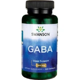 Swanson GABA 500mg 100 Capsules Unflavoured