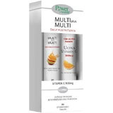 Power Of Nature Multivitamine Multi + Multi Stevia 24 tabletten eff en Vitamine C 500mg Sinaasappel 20 tabletten eff voor Versterking van Energie & Immuunsysteem