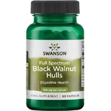 Swanson Schwarze Walnussschalen 500mg 60 Kapseln