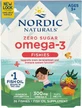 Nordic Naturals Zero Sugar Omega-3 Visolie Geschikt voor Kinderen 300mg 36 geleiproducten Tutti Frutti