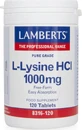 Lamberts L-Lysine HCL 1000mg 120 Tablete