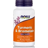 Now Foods Turmeric & Bromelain Food Supplement Special 90 veget capsules