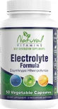 Natural Vitamins Electrolyte Formula Unflavoured 50 capsule veget