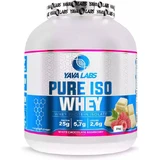 Yava Labs Pure Iso Whey Wei-eiwit met smaak Witte Chocolade met Framboos 2kg
