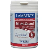 Lamberts Multi-Guard Multivitamin Multivitamin for Energy, Immune System & Hair Strengthening 90 Comprimés