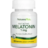 Nature's Plus Melatonin 1mg Sleep Supplement 90 tabs