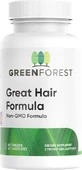 Green Forest Great Hair Formula Great Hair Formula Special Dietary Supplement 60 tabs 60 caps