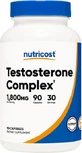 Nutricost Testosterone Complex 1800mg Supliment pentru Libido &amp; Întărirea Testosteronului 90 capace
