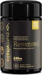 Purovitalis Liposomal Resveratrol 240mg Complément Alimentaire Spécial 60 gélules végétales