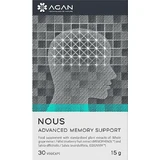 Agan Nous Advanced Memory Support Suplemento para la memoria 30 cápsulas vegetales