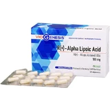 Viogenesis R + Alpha Liponzuur 250mg Speciaal Voedingssupplement 30 plantaardige capsules