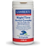 Lamberts Night Time Herbal Complex Anxiety & Sleep Supplement 2 capsules Lemon