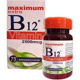 Medichrom Vitamina B12 Máxima Vitamina para la Salud del Sistema Nervioso 2500iu 75 Comprimidos